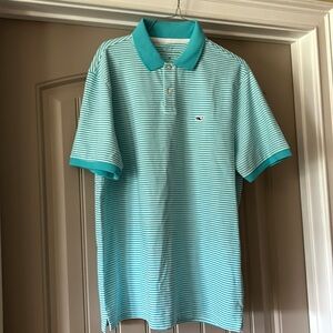 NWT Men’s Vineyard Vine Striped Short Sleeve Polo Shirt